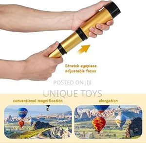 Monocular Retractable Telescope, Kids Scientific Toy