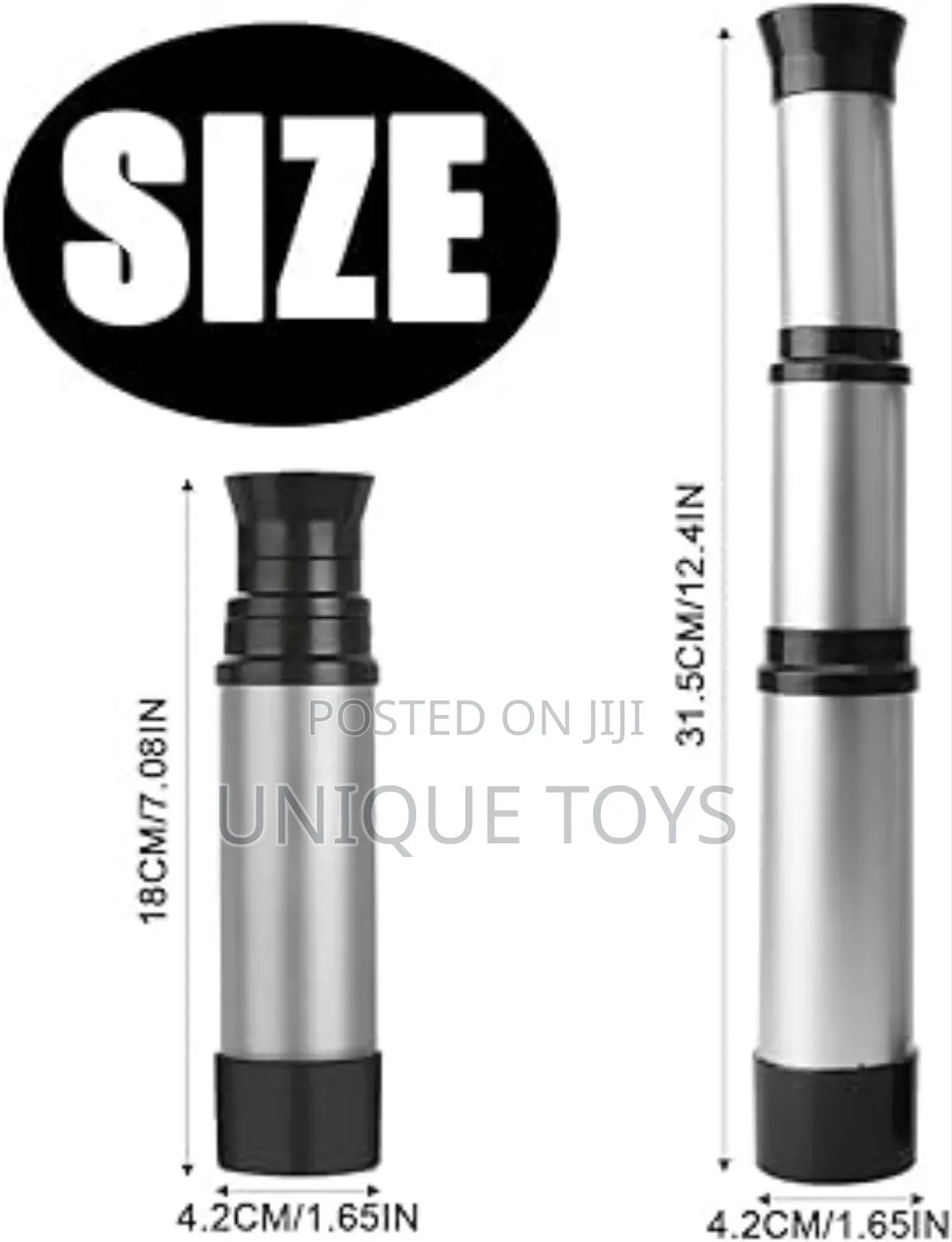 Monocular Retractable Telescope, Kids Scientific Toy