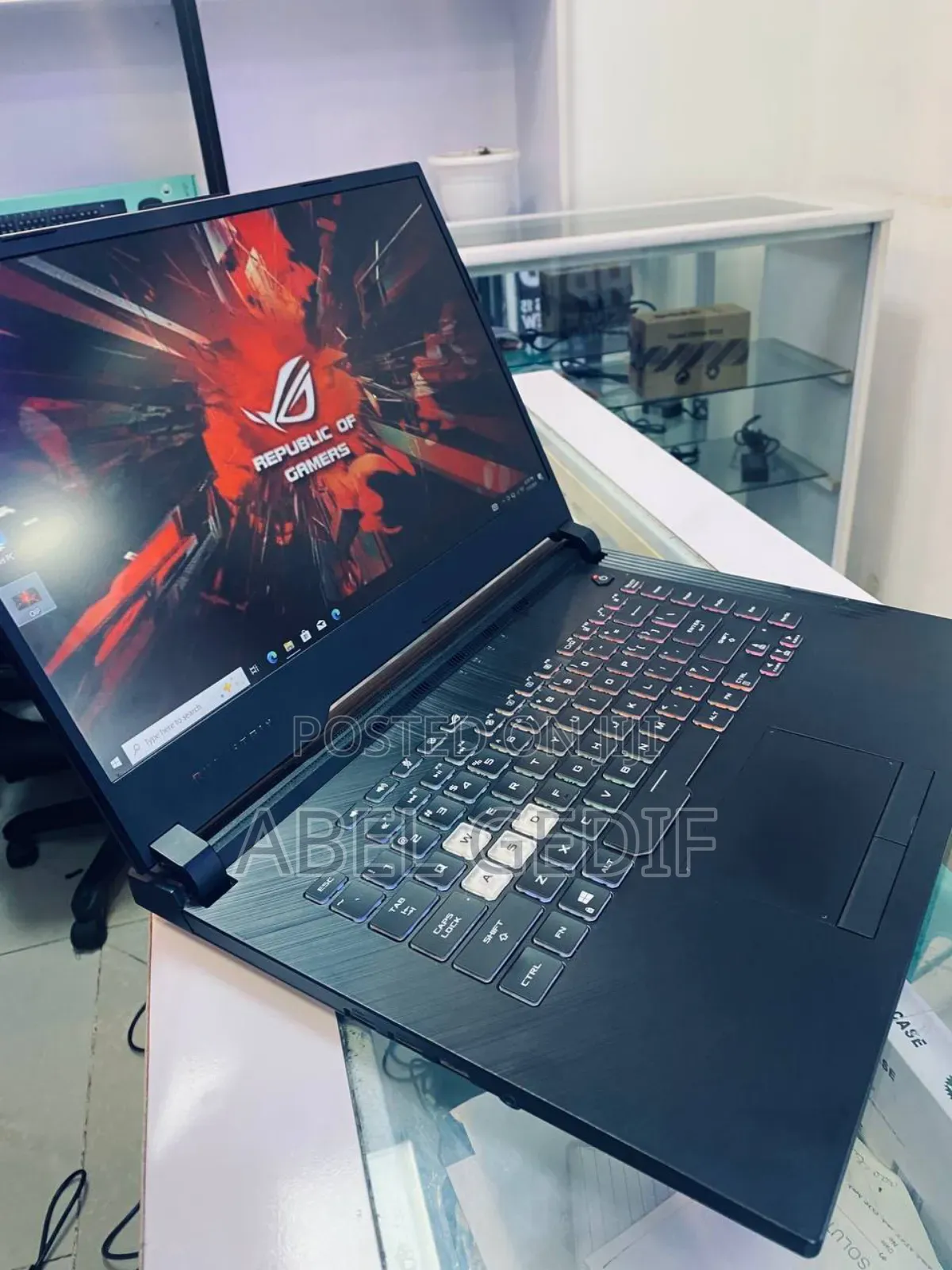 New Laptop Asus ROG Strix G15 16GB Intel Core I7 SSD 512GB