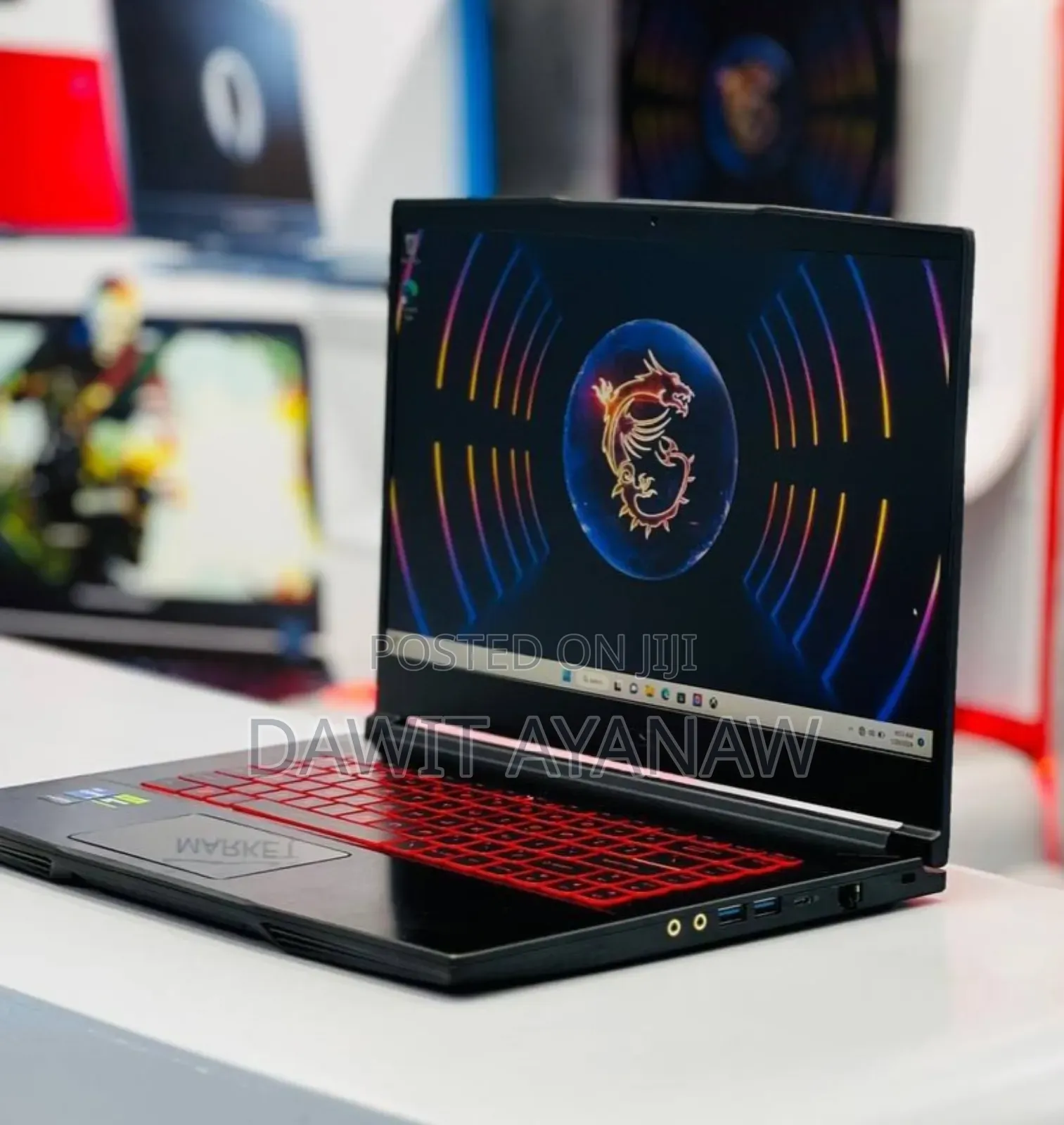 New Laptop MSI 16GB Intel Core I5 SSD 512GB