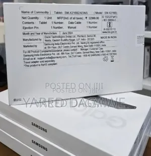 New Samsung Galaxy Tab A9 128 GB Silver