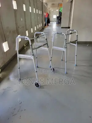 Photo - Folding Walker Walker Redistributing Weight Provid Support