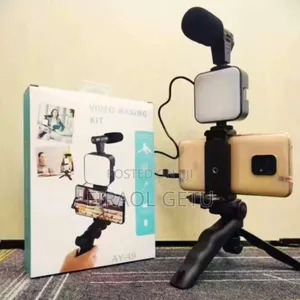 Ay-49 Video Making Vloging Kit With Microphone