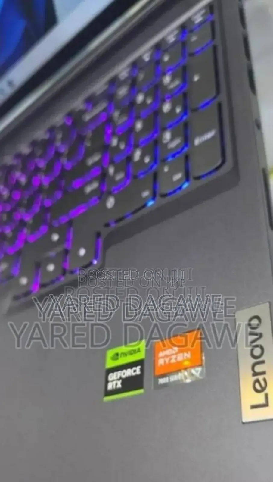 New Laptop Lenovo Legion 5 16GB AMD Ryzen 7 SSD 1T