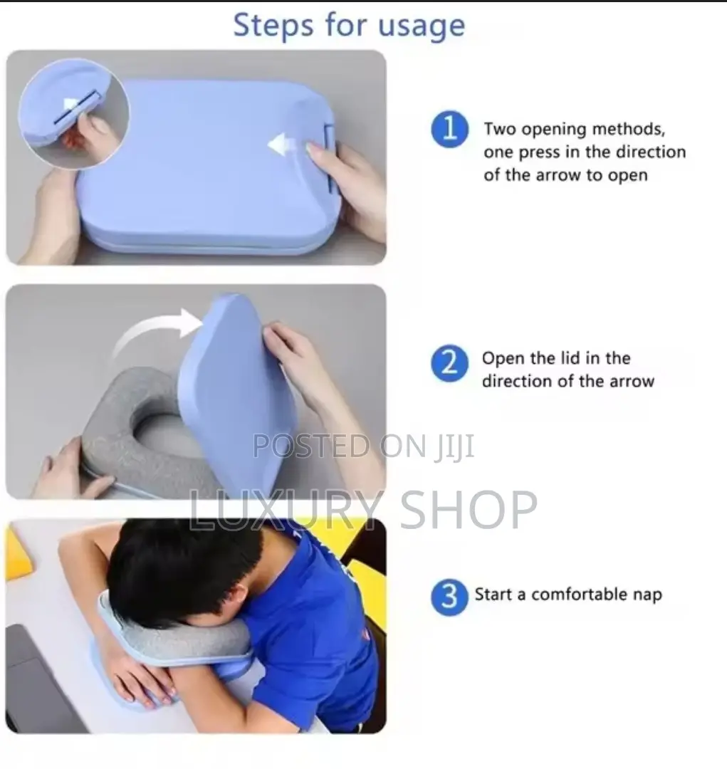 ዘመናዊ መተኛ Sleeping Nap Pillow