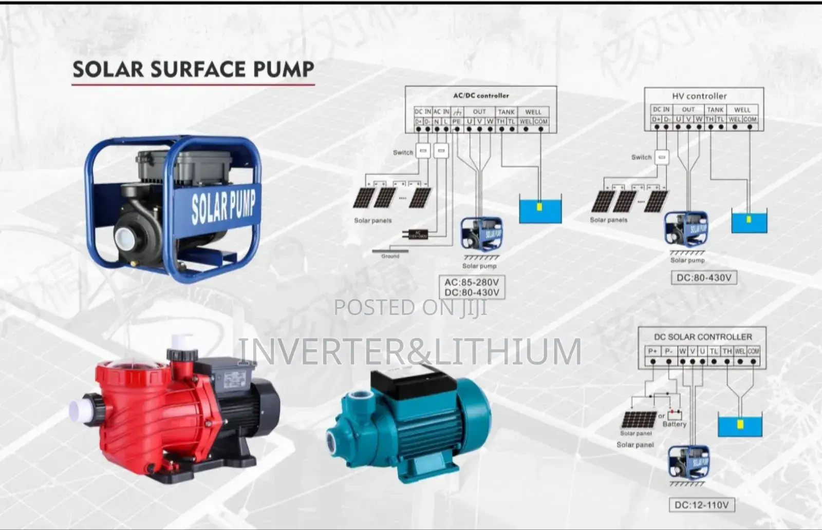 Solar Water Pump/ሶላር ዋተር ፓምፕ