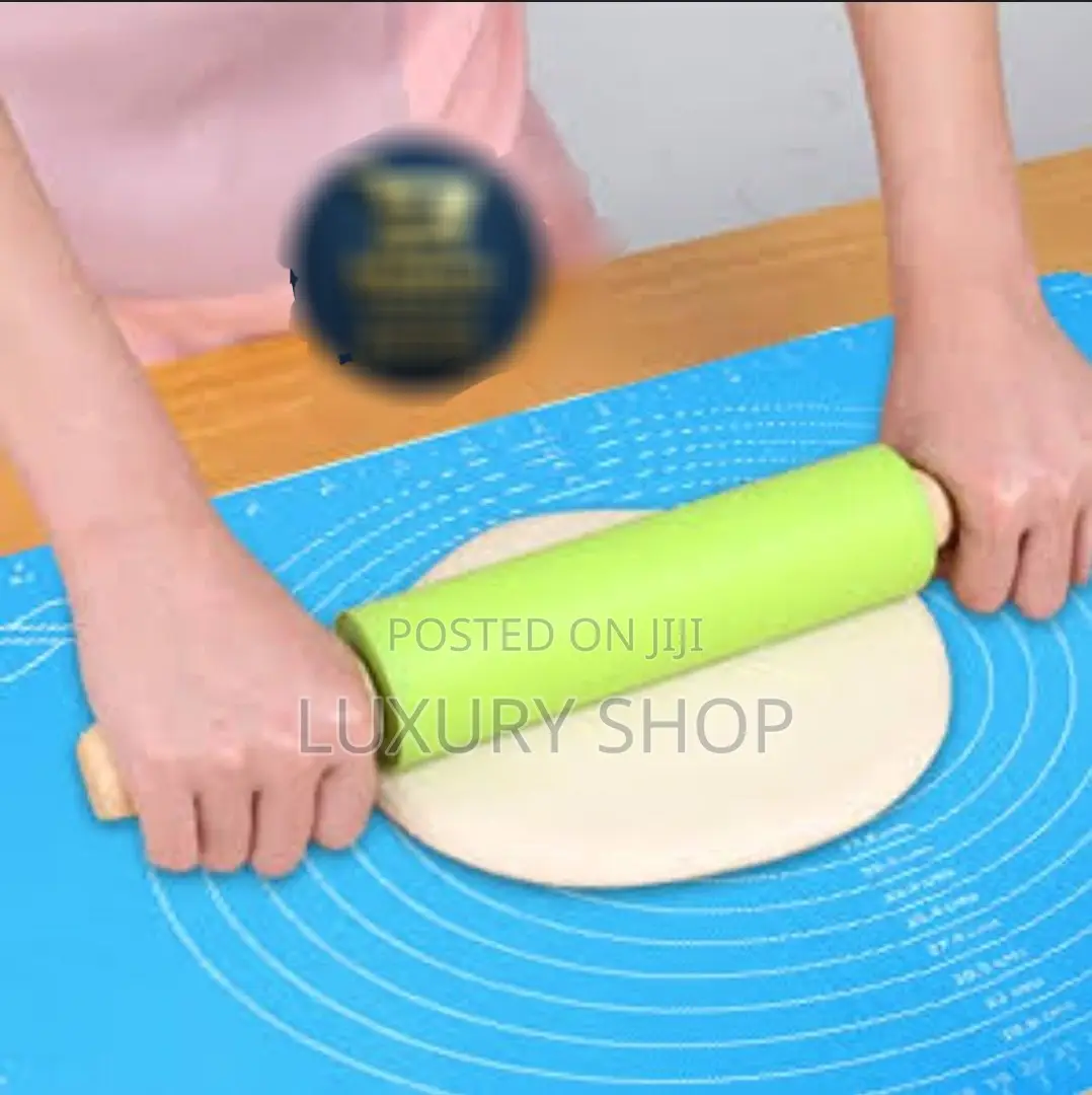 Non-Stick Silicone and Rolling Pin Set