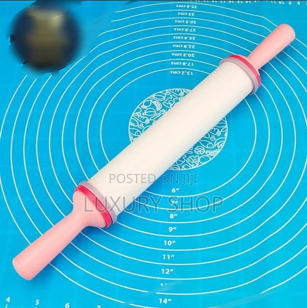 Non-Stick Silicone and Rolling Pin Set