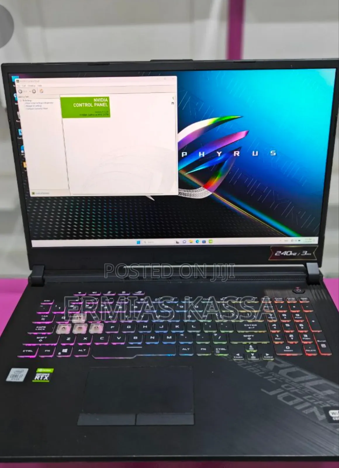 New Laptop Asus ROG Strix G15 16GB Intel Core I7 SSD 512GB