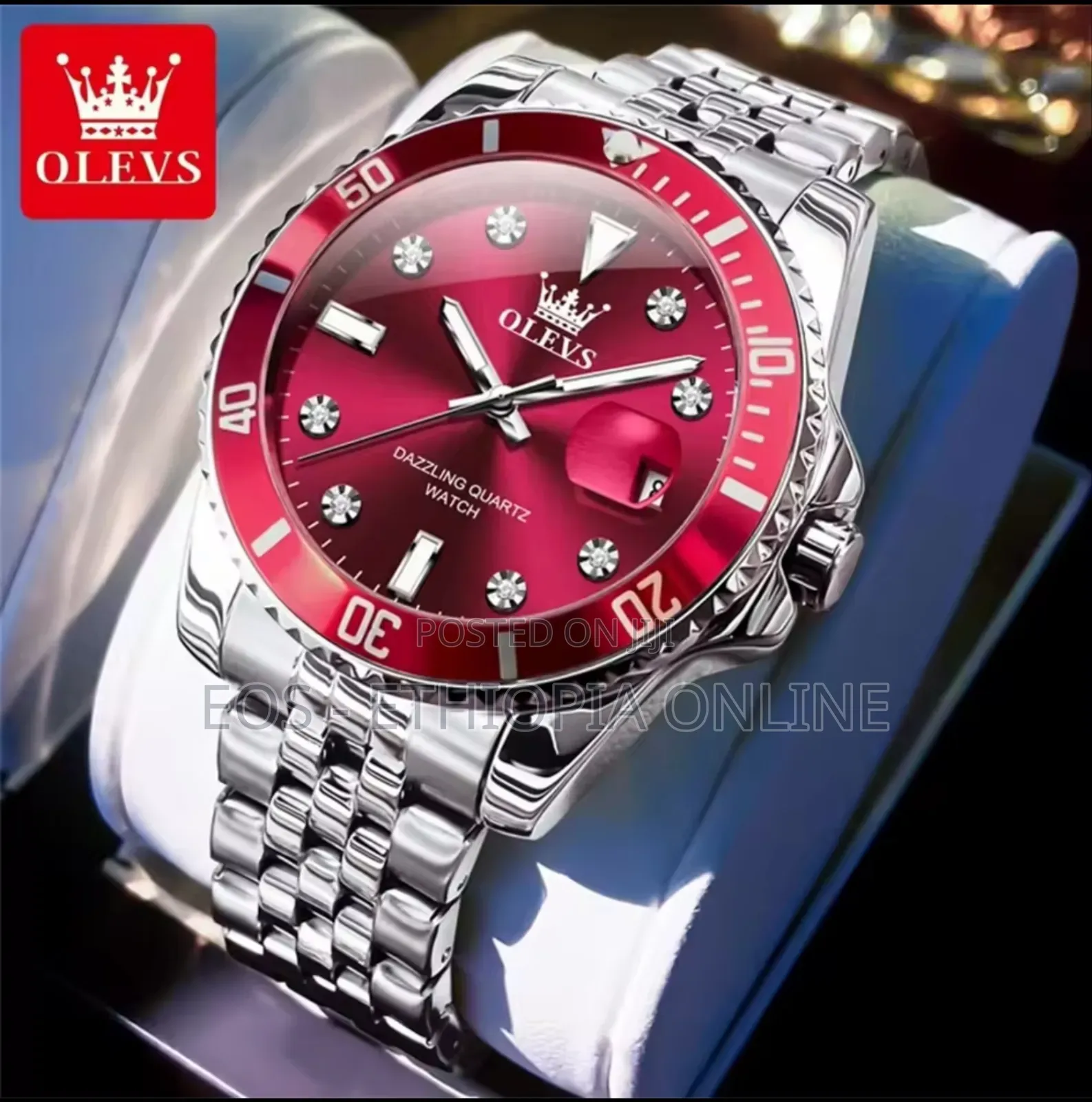 Olevs 9809 Luxurious Quartz Watches for Men [Preorder]