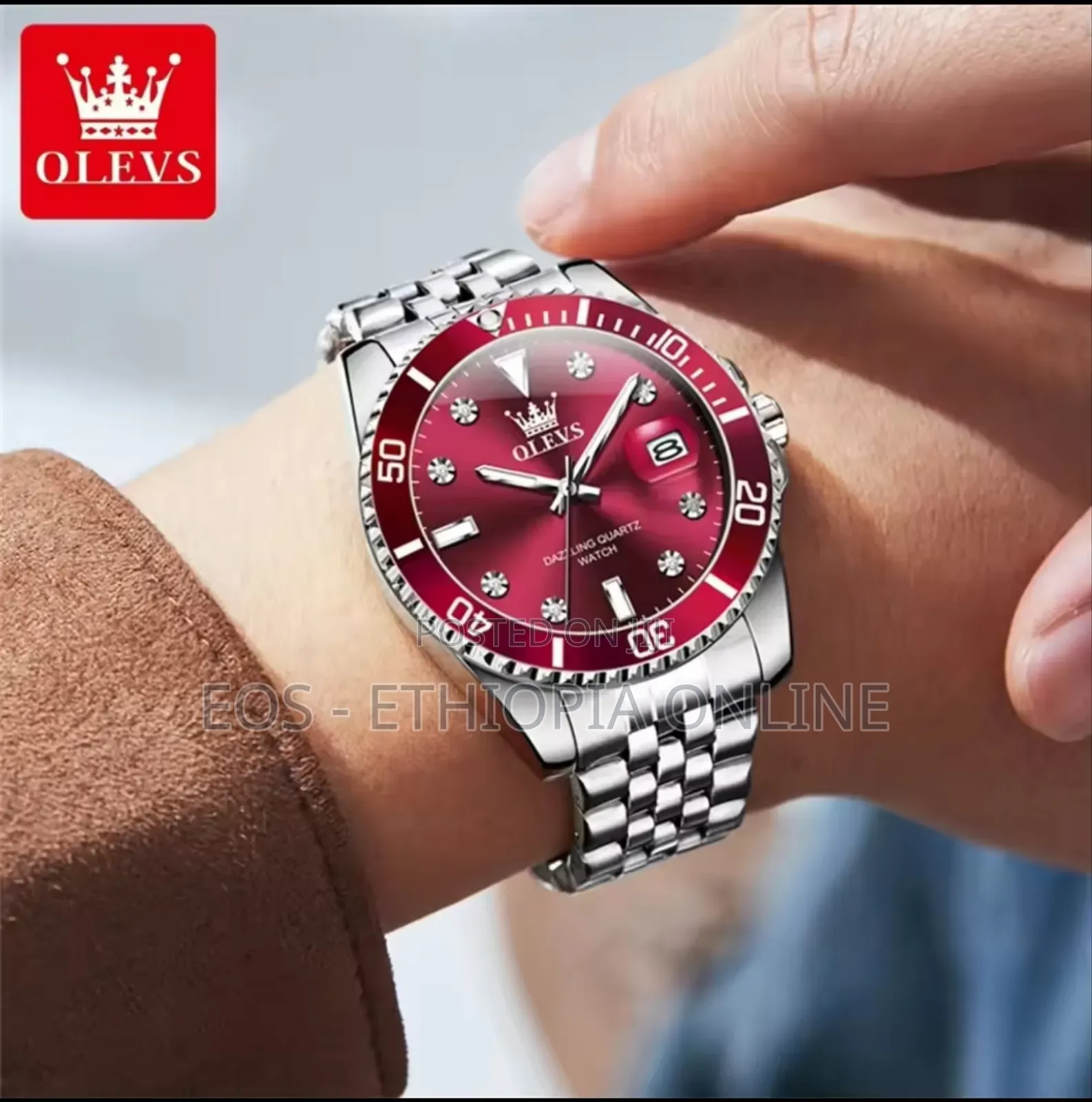 Olevs 9809 Luxurious Quartz Watches for Men [Preorder]