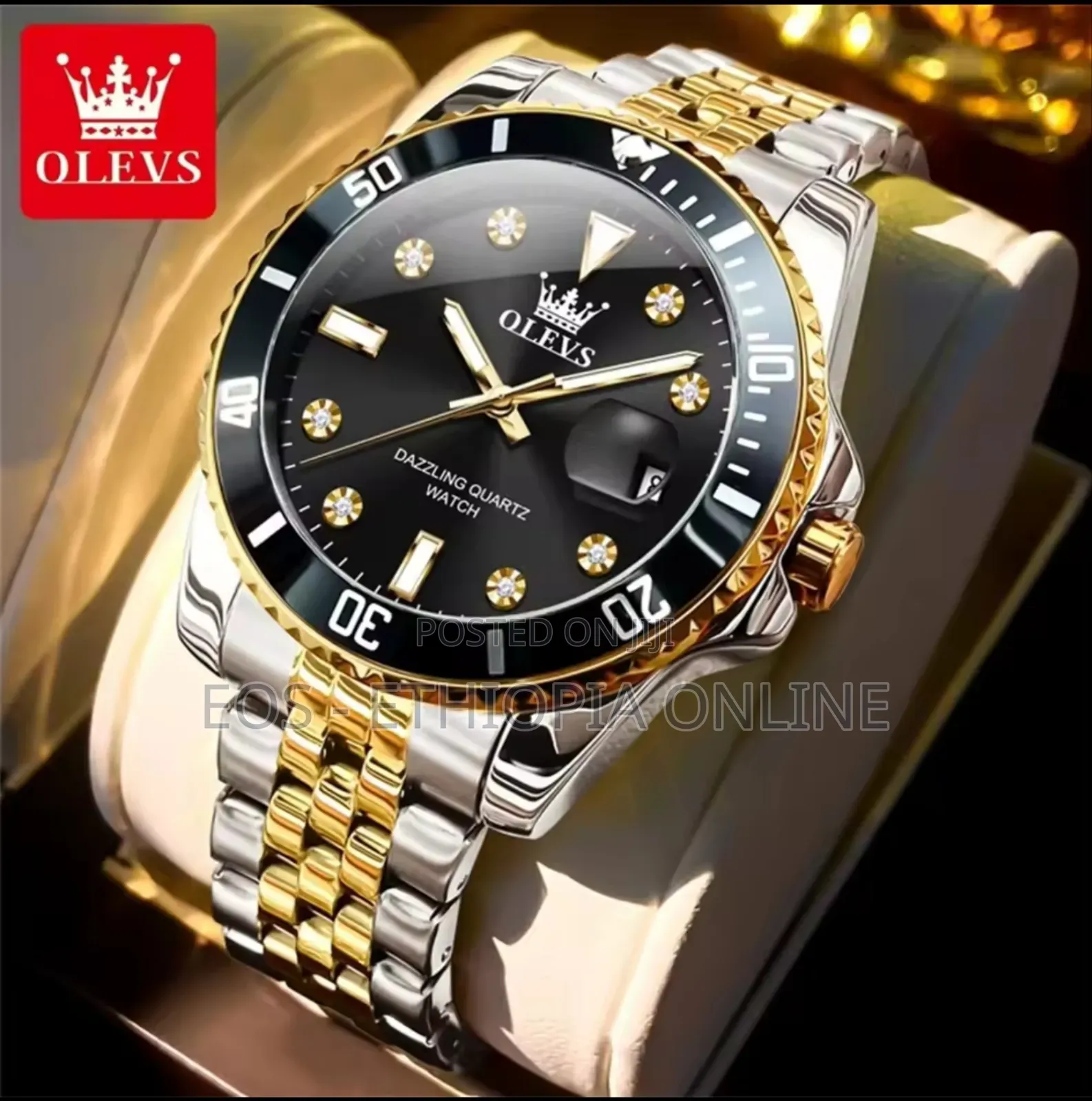 Olevs 9809 Luxurious Quartz Watches for Men [Preorder]