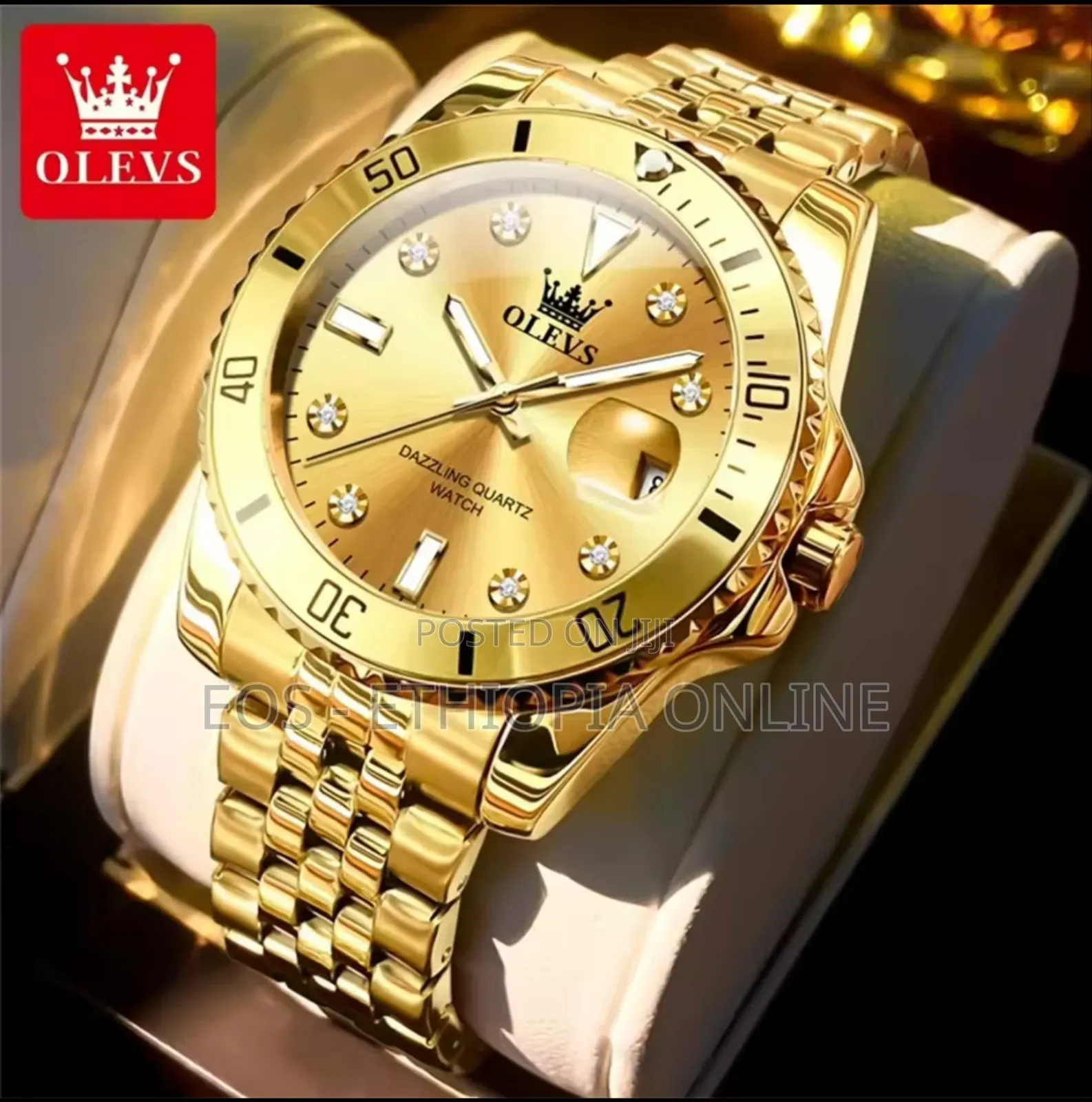 Olevs 9809 Luxurious Quartz Watches for Men [Preorder]