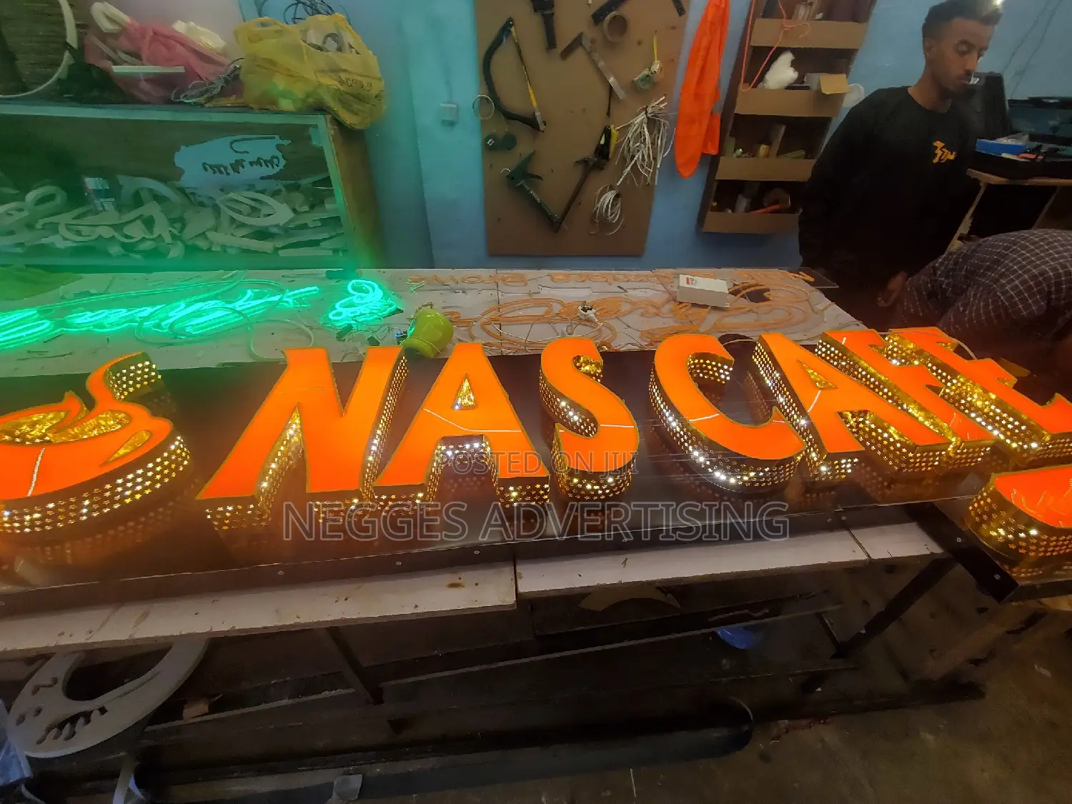 Light Box, Signage, ማስታወቂያ