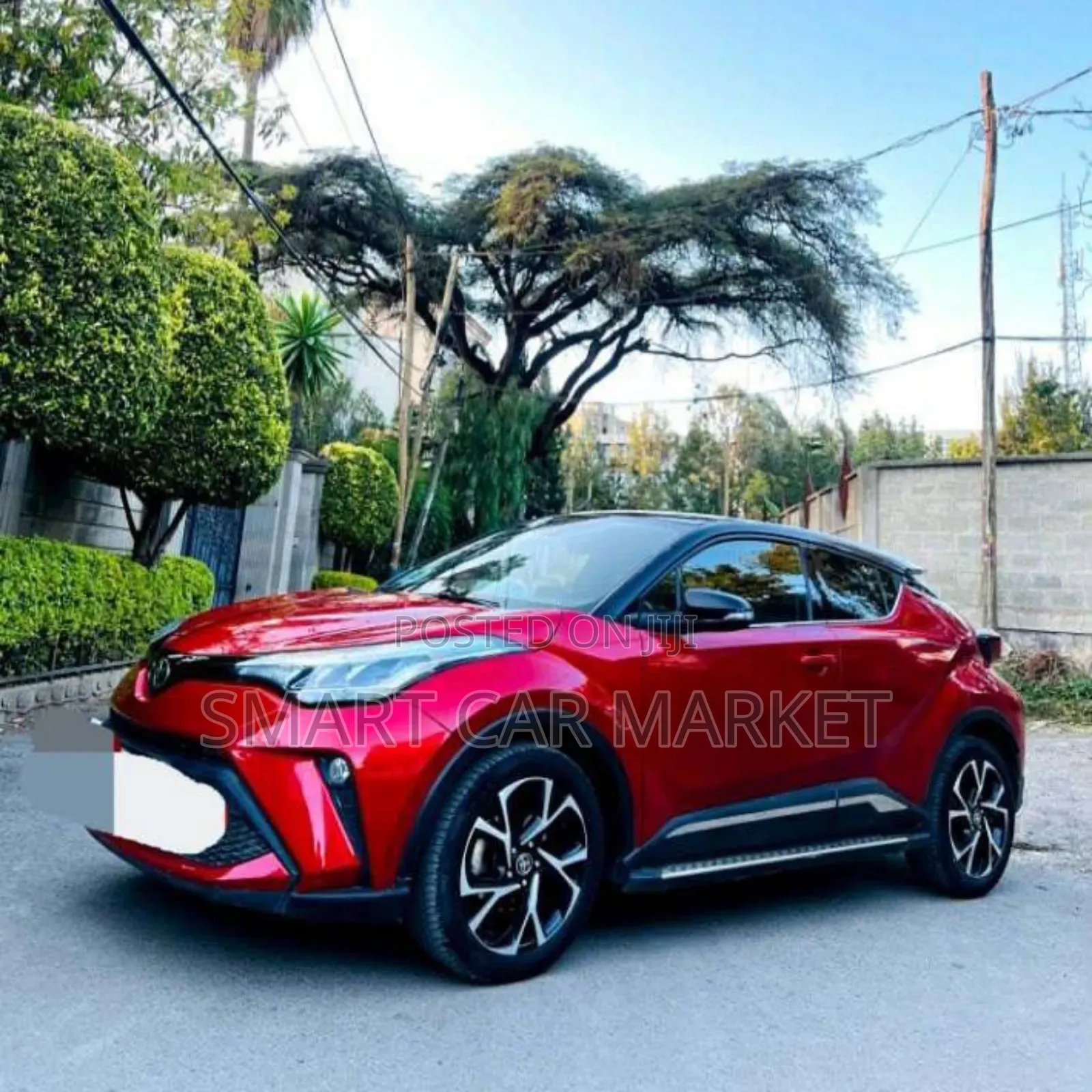Toyota C-HR 2020 Burgundy