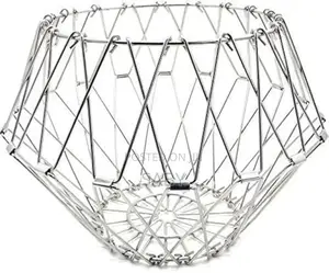 Photo - Folding Fruit And Vegetable Basket Golden Colors Only