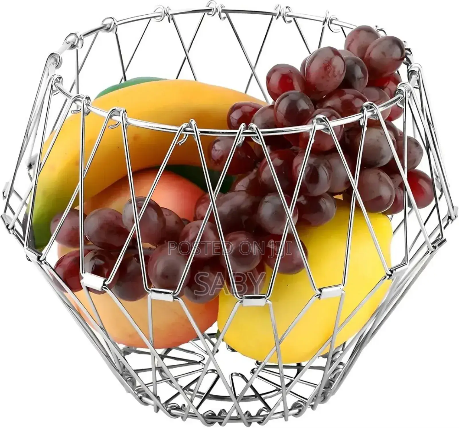 Folding Fruit And Vegetable Basket Golden Colors Only