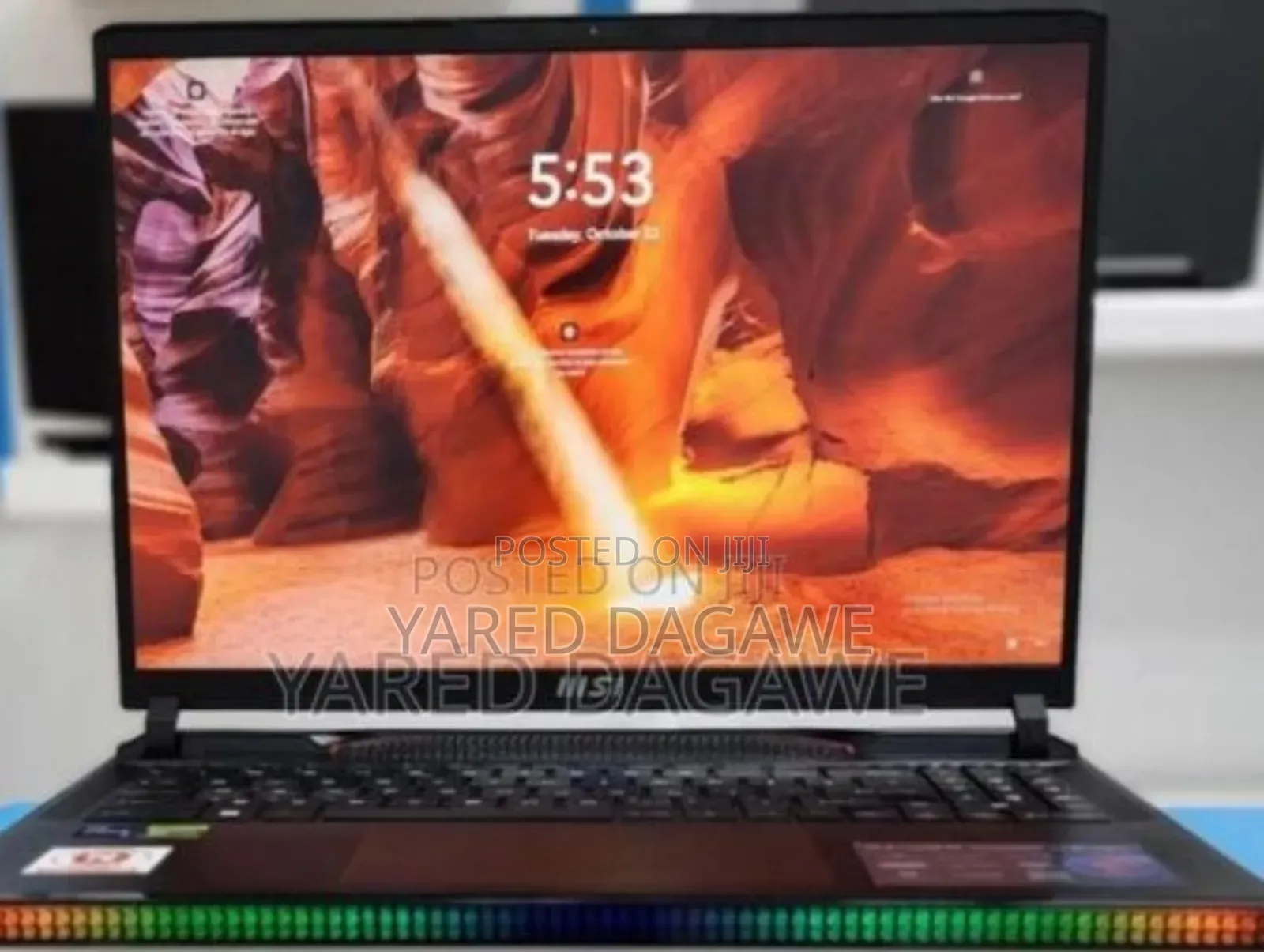 New Laptop MSI GF63 16GB Intel Core i9 SSD 1T