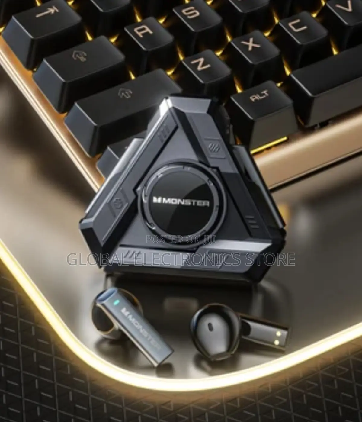 Monster Fingertip Gyroscope HD Call Headsets Low Latency