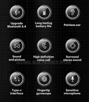 Monster Fingertip Gyroscope HD Call Headsets Low Latency