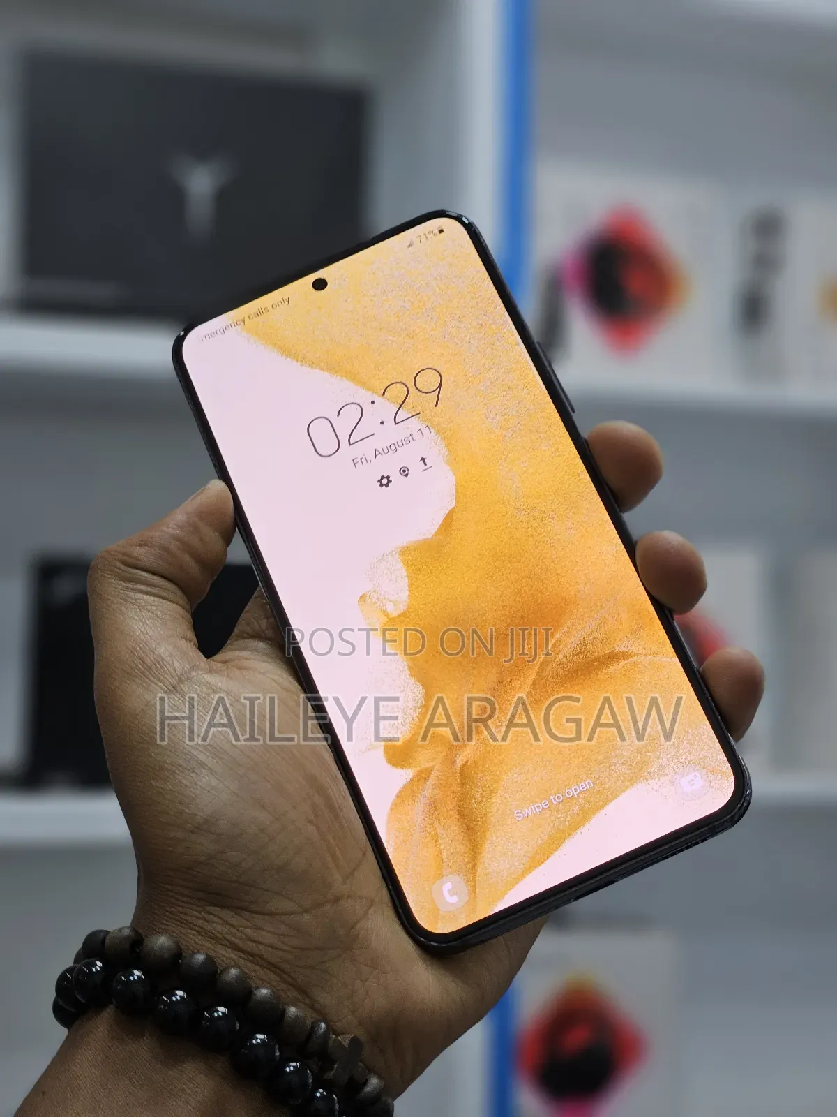 New Samsung Galaxy S22 5G 256 GB Black