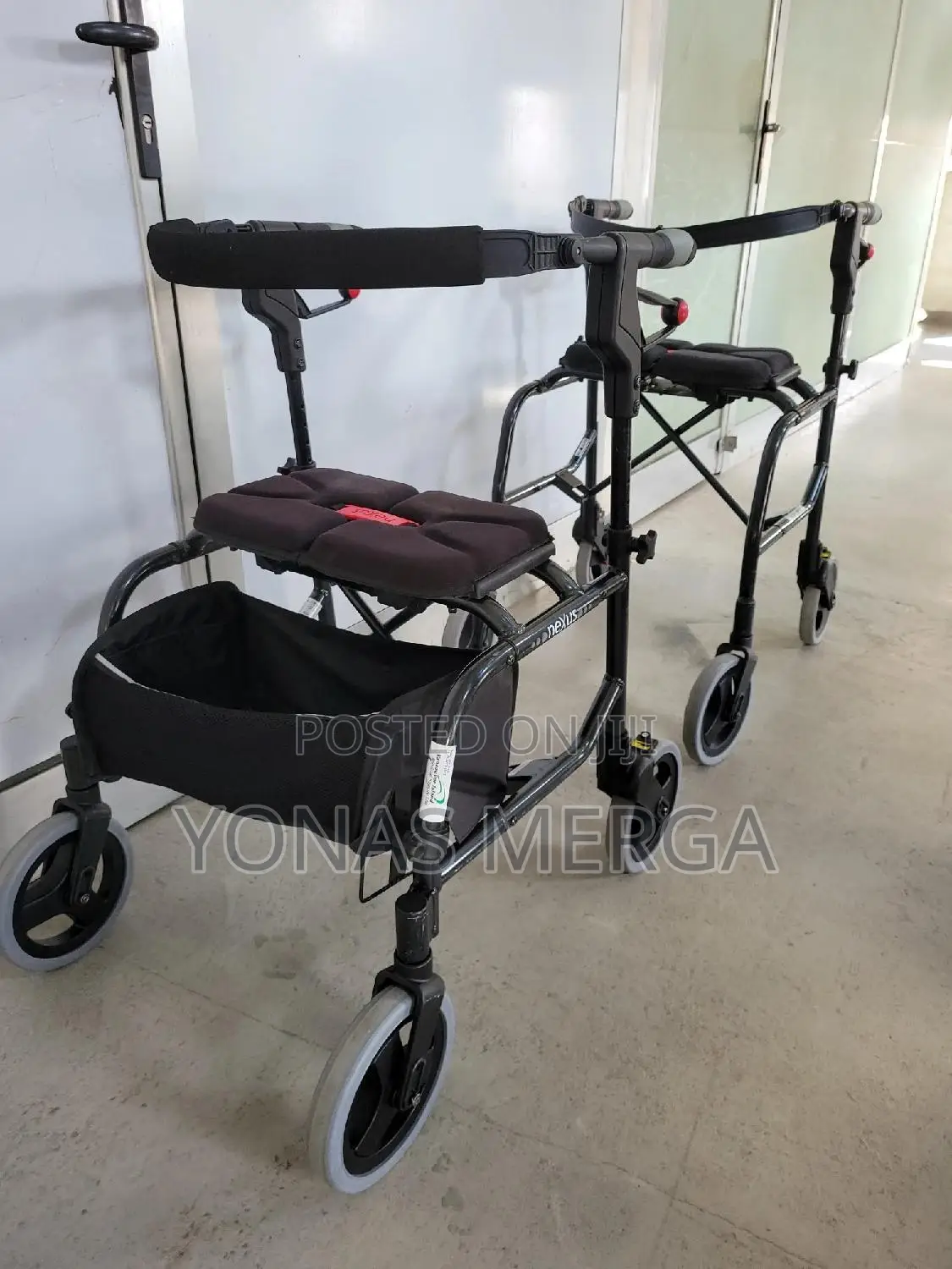 Deluxe Stability and Comfort: Wheeled Walker