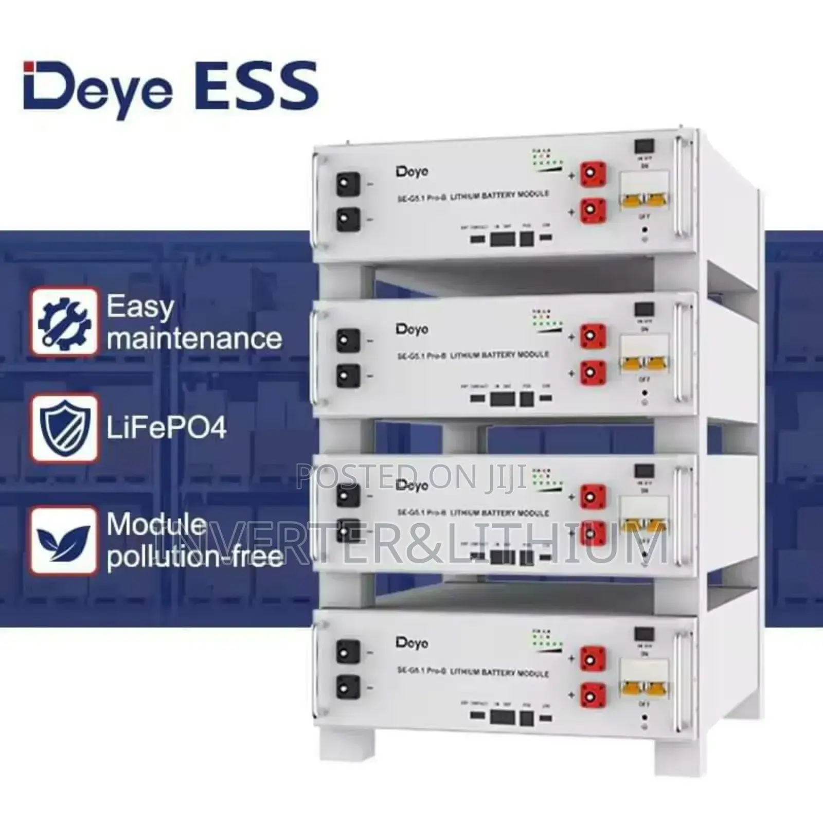 Inverter Lithium Battery /Generator/ሶላር ጀነሬተር