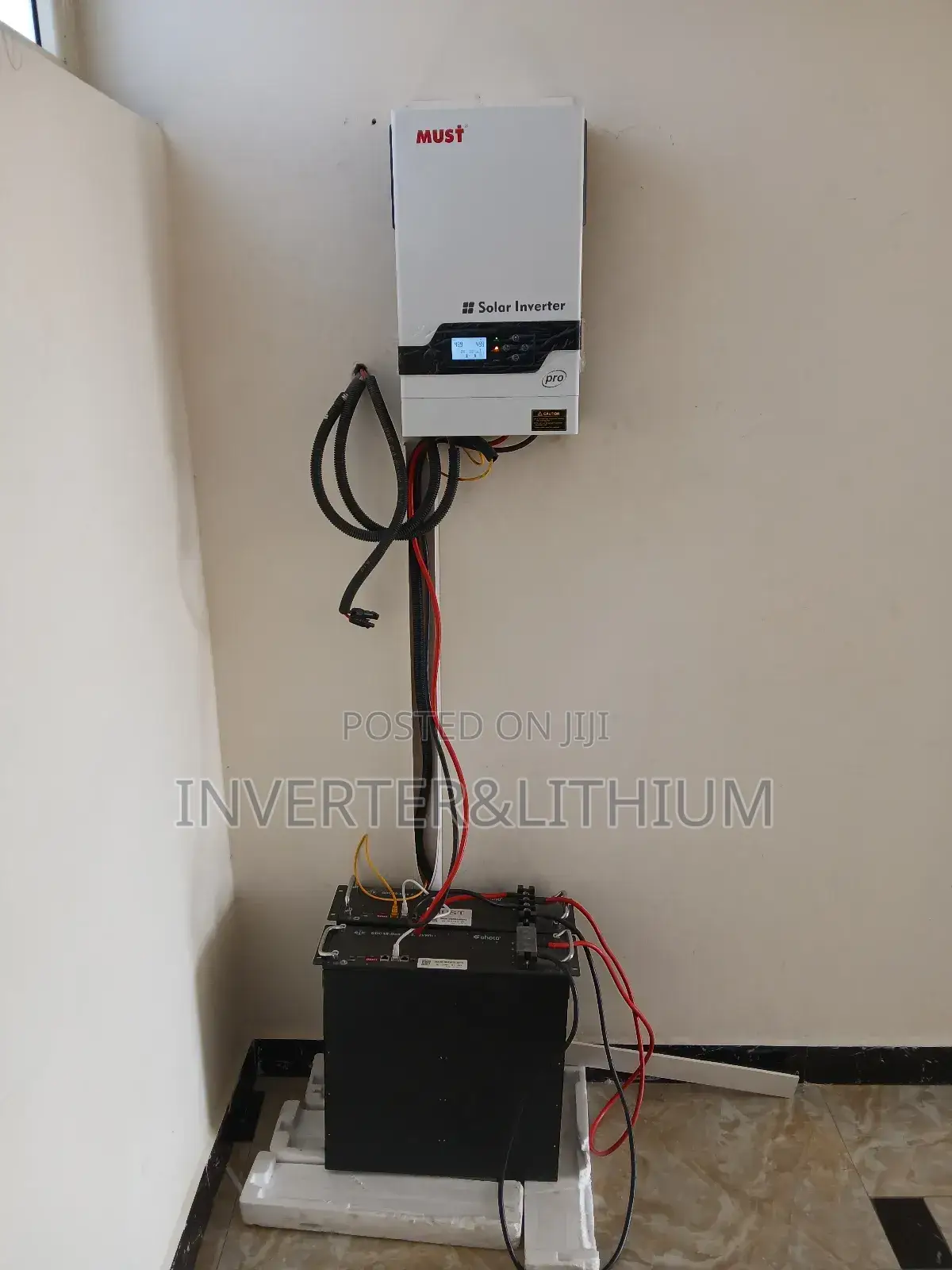 Inverter Lithium Battery /Generator/ሶላር ጀነሬተር