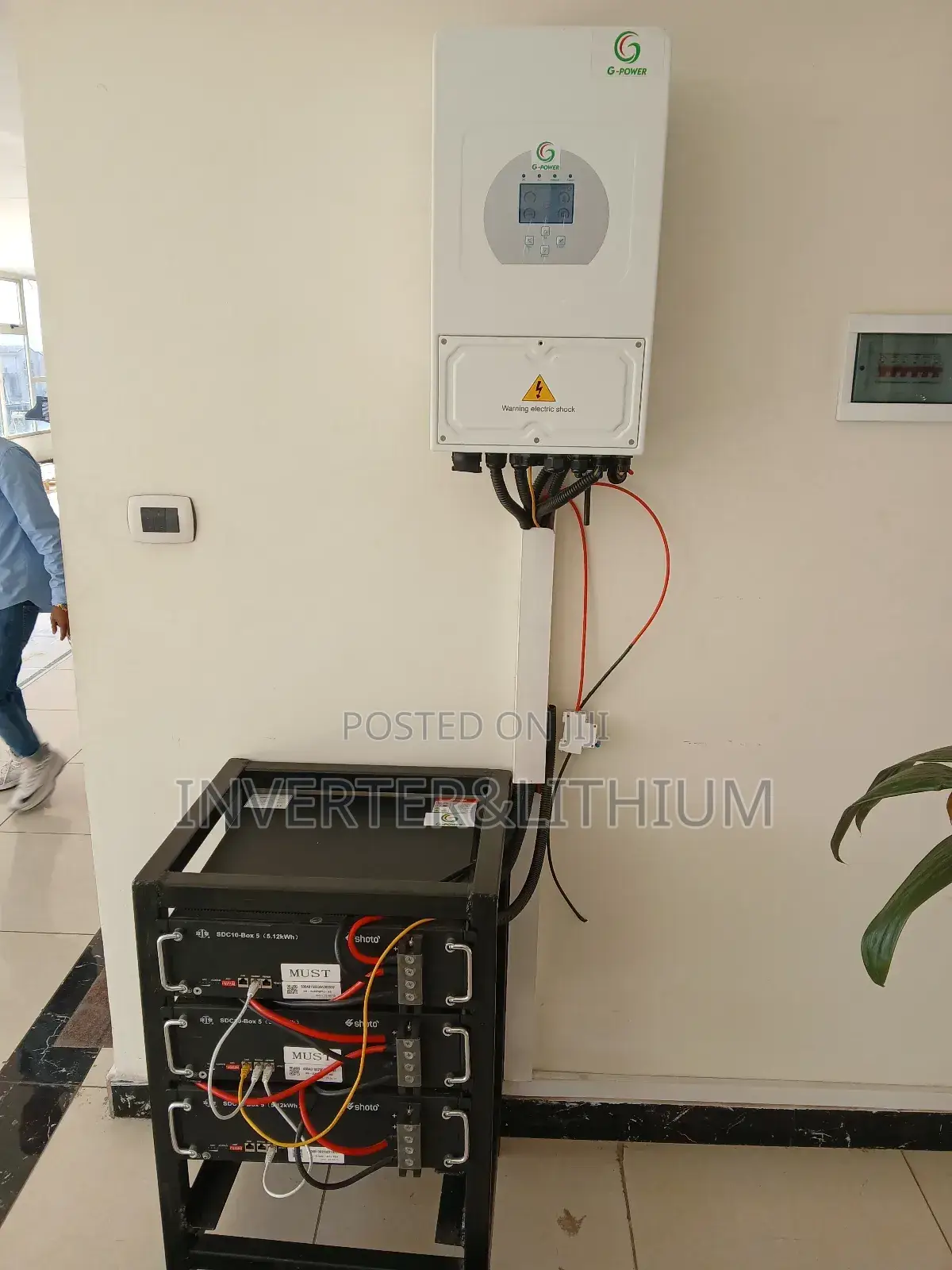 Inverter Lithium Battery /Generator/ሶላር ጀነሬተር