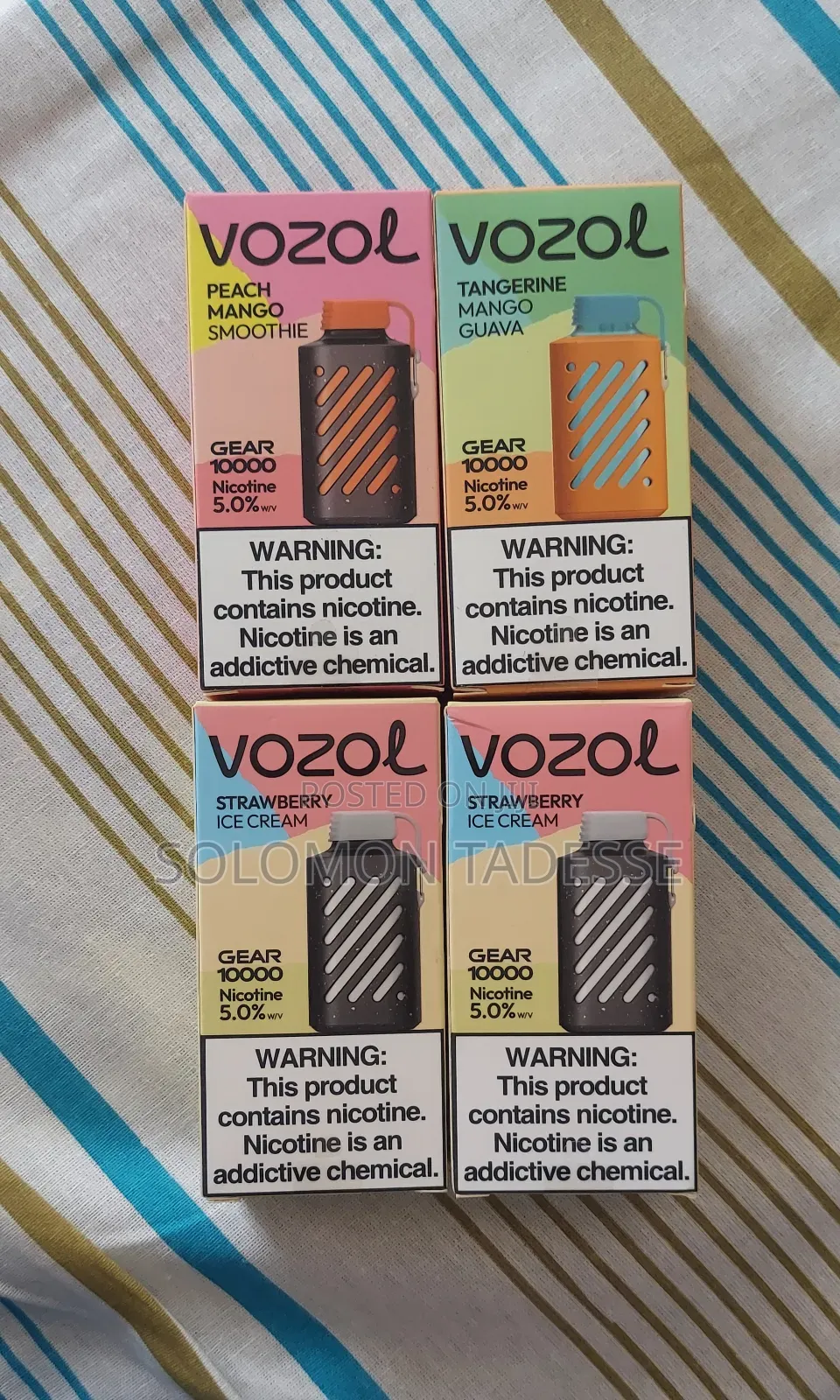 Vape Hookah Peach Mango Smothie Flover