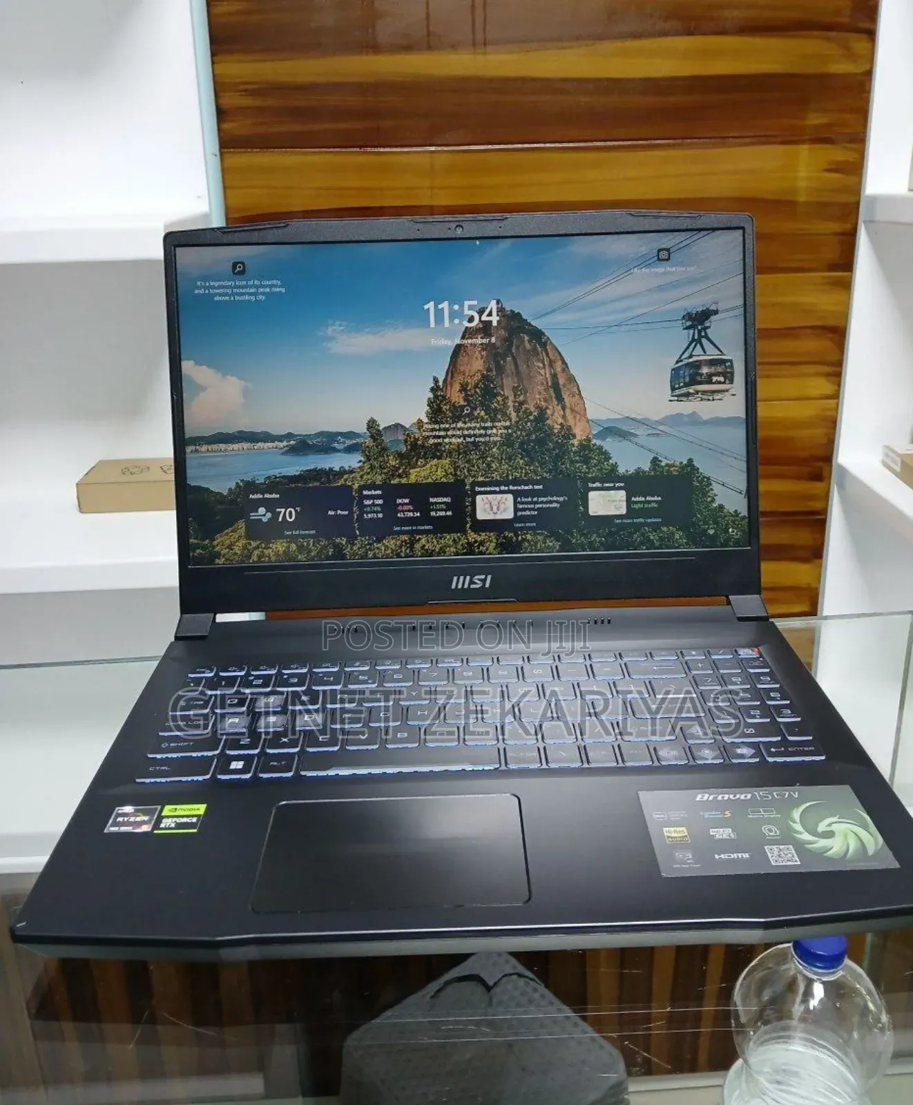 New Laptop MSI 16GB AMD Ryzen 5 SSD 1T