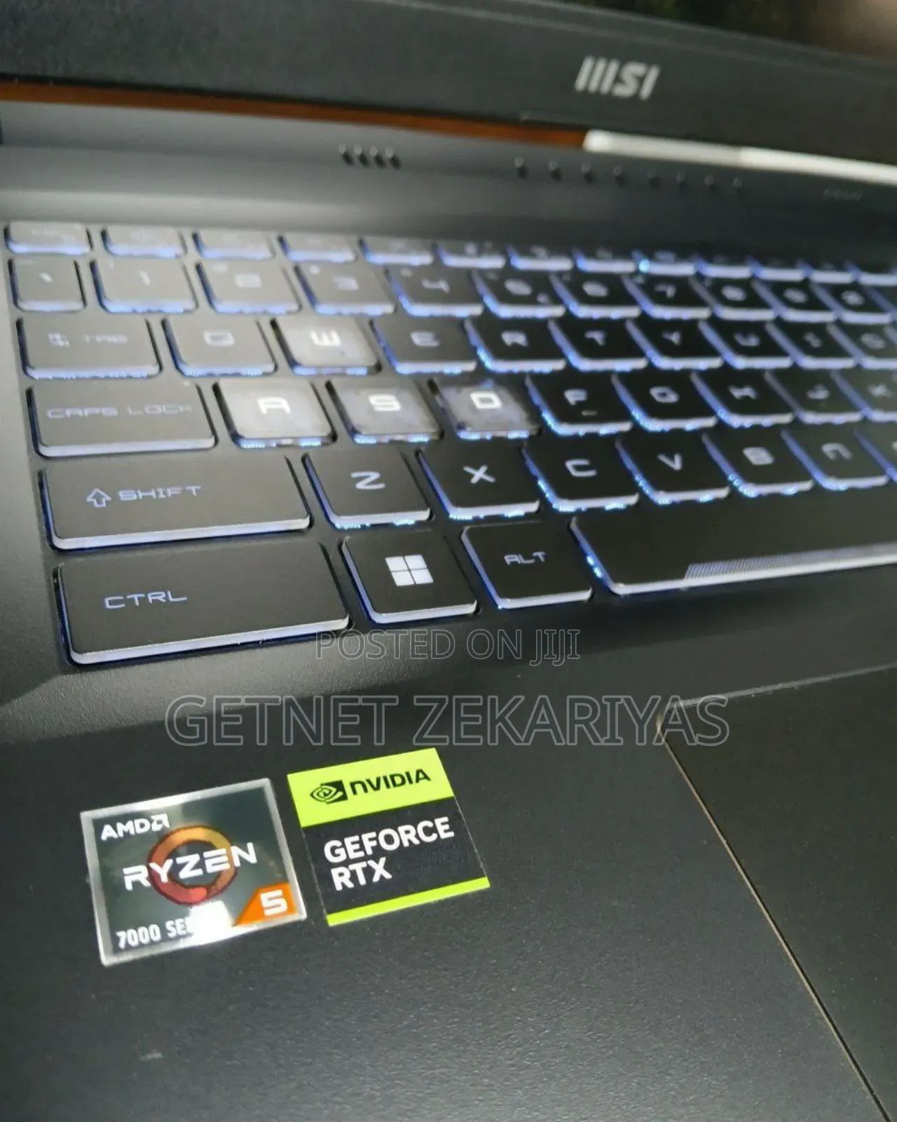 New Laptop MSI 16GB AMD Ryzen 5 SSD 1T