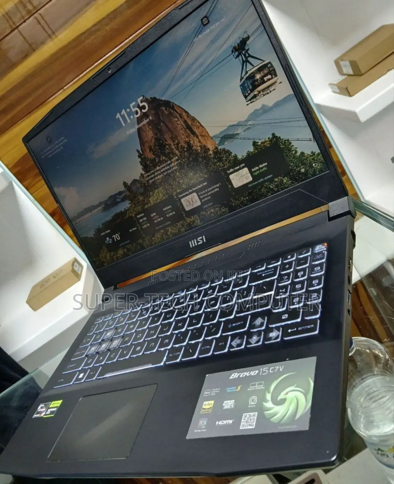 New Laptop MSI GE73 Raider RGB 8RE 16GB AMD Ryzen 5 SSD 1T