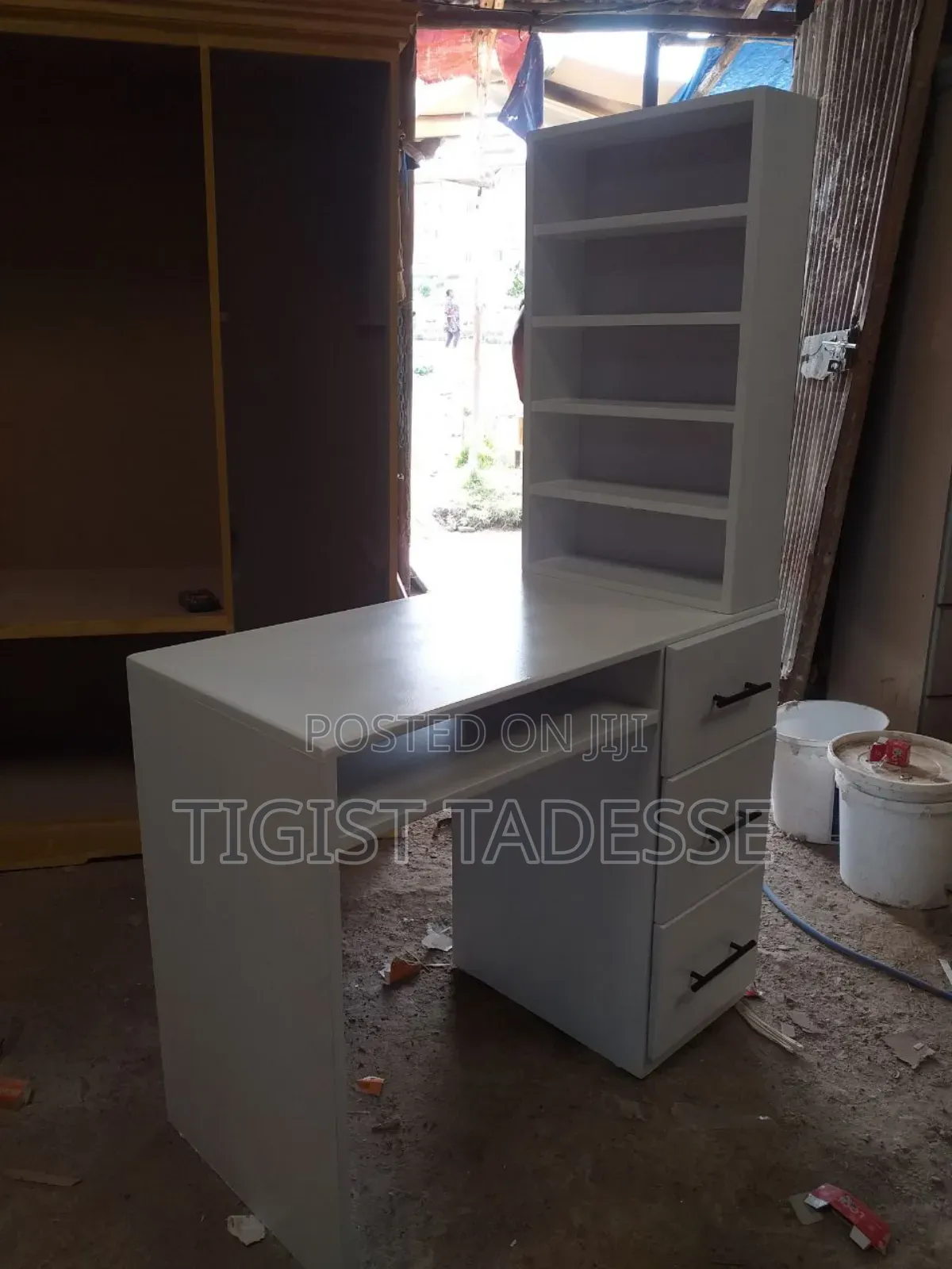 Stylish Nail Table for Professional Manicures in Beauty Salon