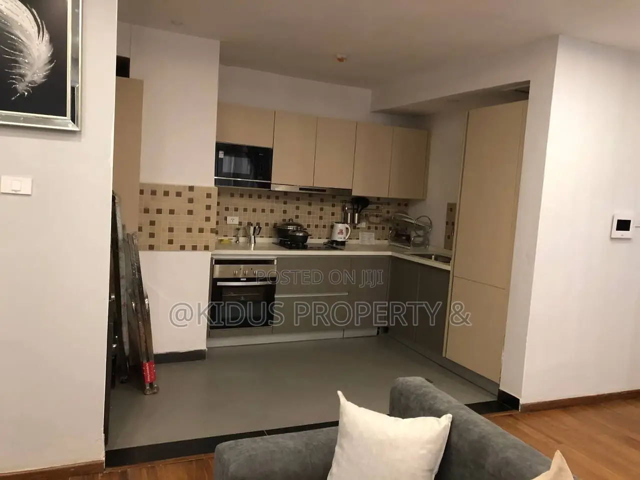 Furnished 1bdrm Apartment in Carl Square, Nifas Silk-Lafto for rent