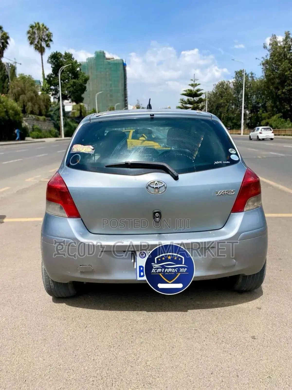 Toyota Yaris 2008 Gray