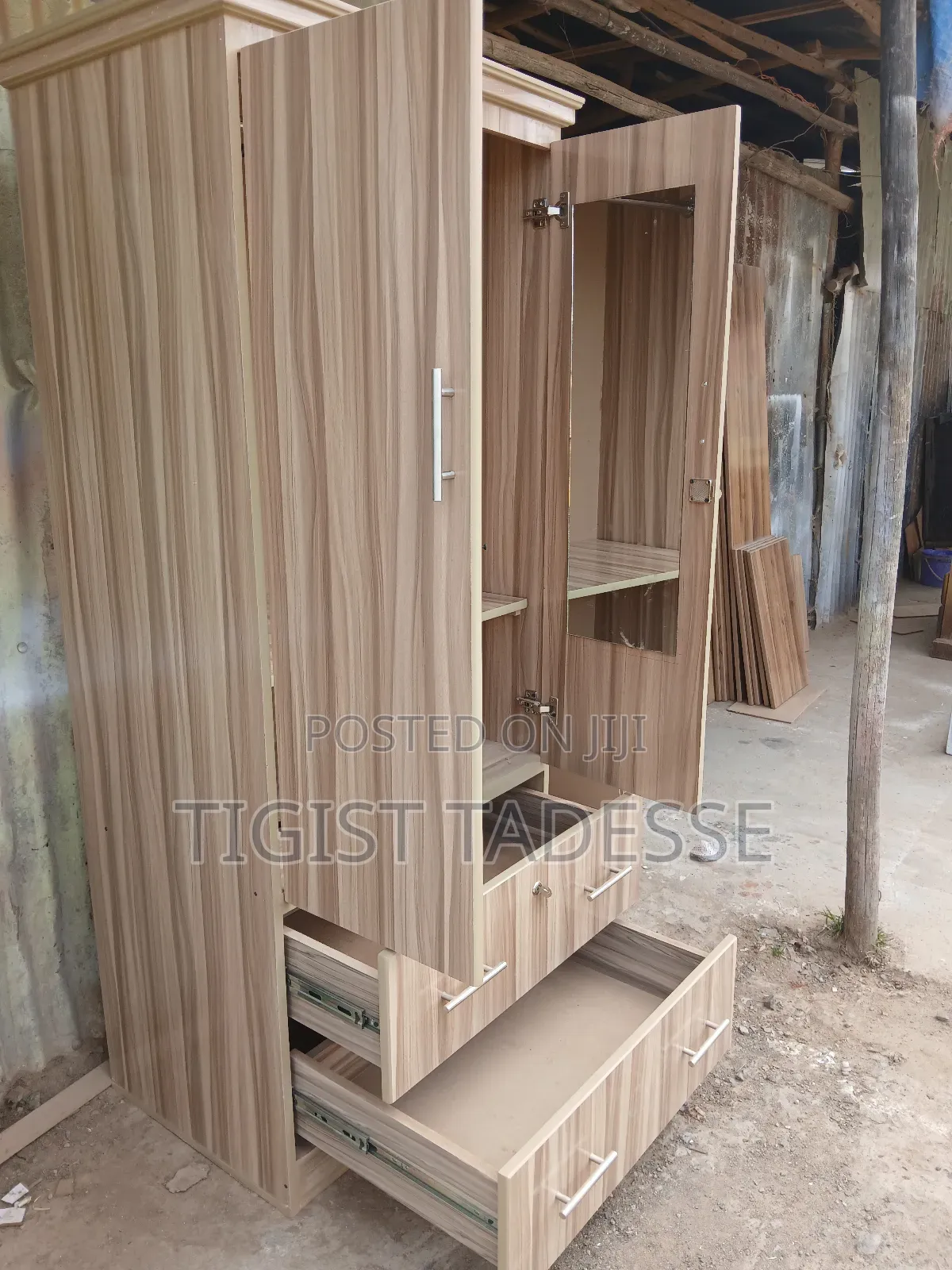Cupboard 80cm Laminated Water Proff Material