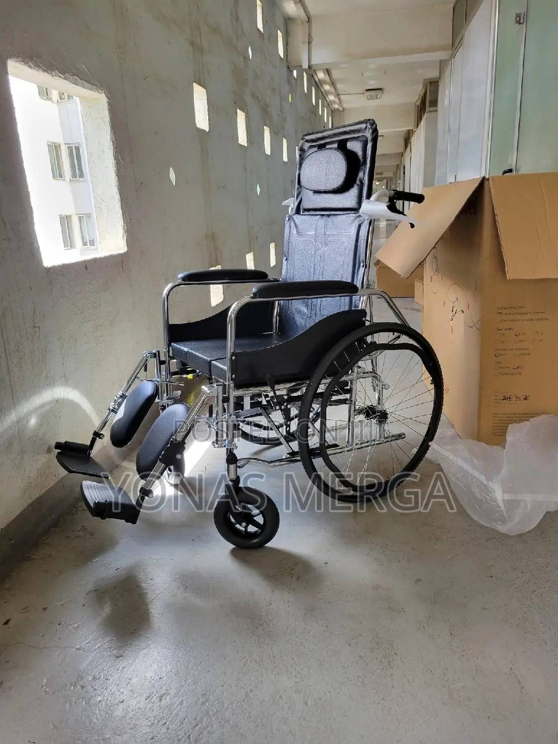 Sleeping Wheelchair With Commode/the Best Kind Betterዊልቼር
