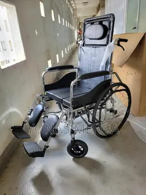 Wheel Chair Commode Full Reclining Ky-608gc/ Recliner 3-in-1