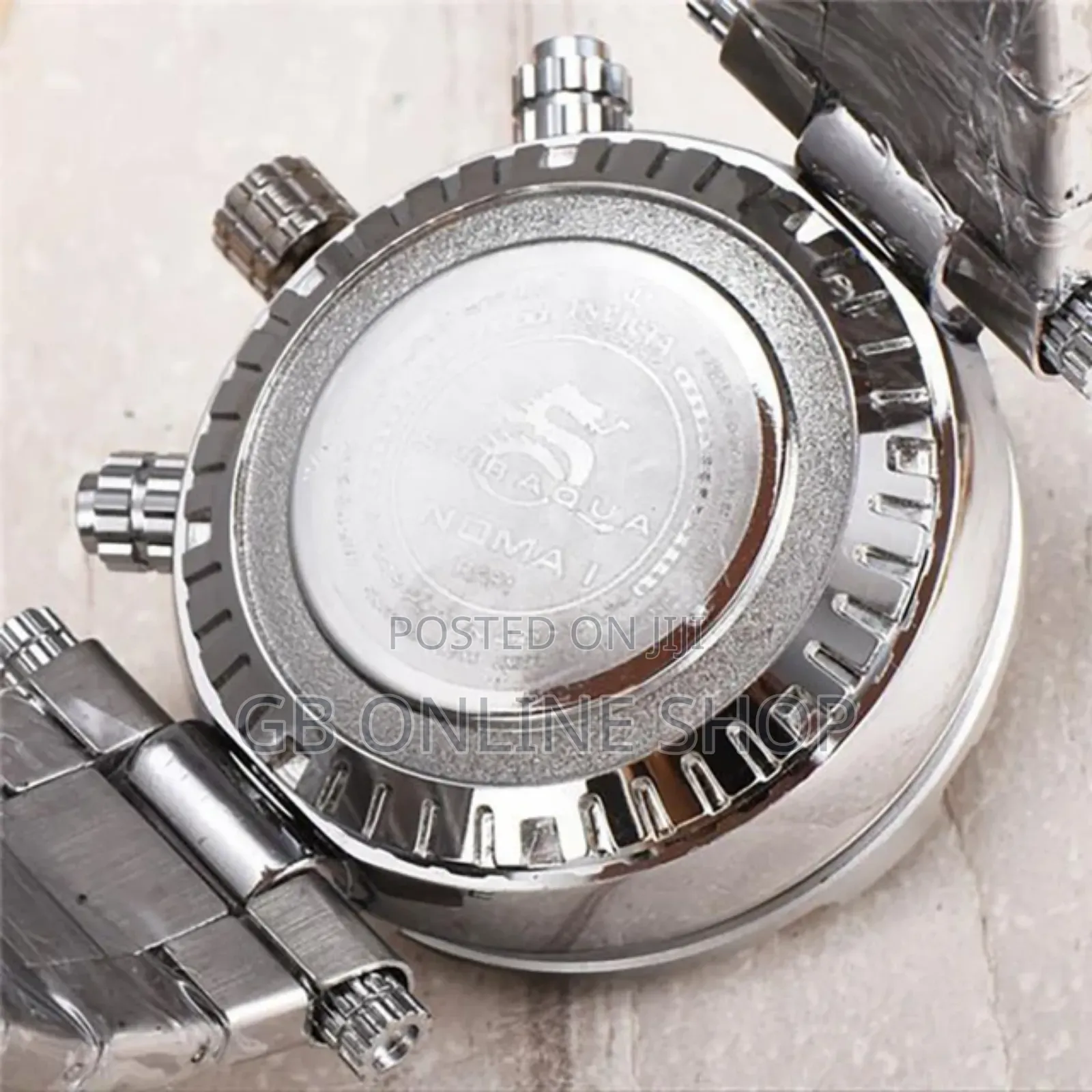 New Metal Large Dial Mechanical Style Men's Watch