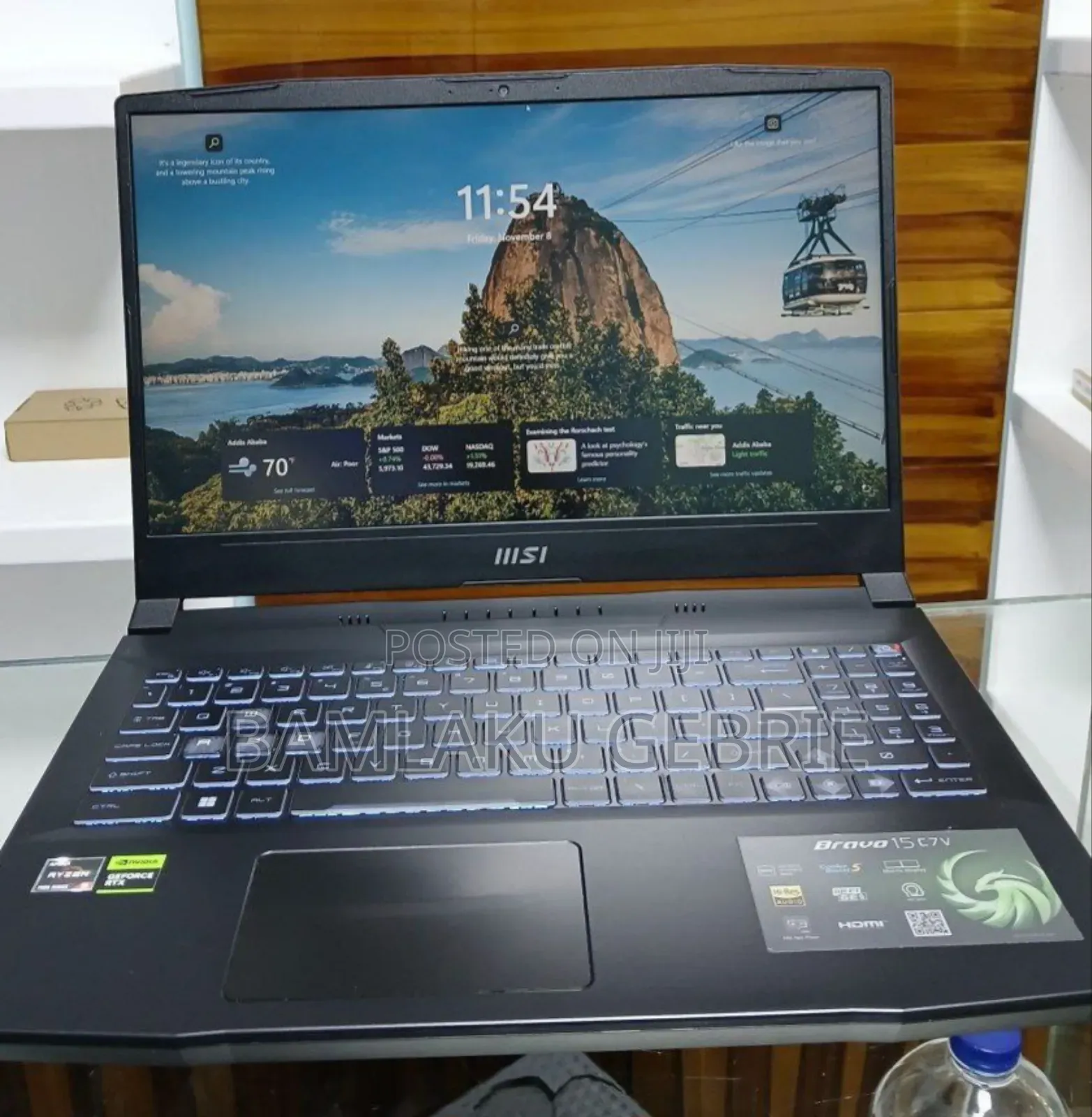 New Laptop MSI GF63 16GB AMD Ryzen 5 SSD 1T