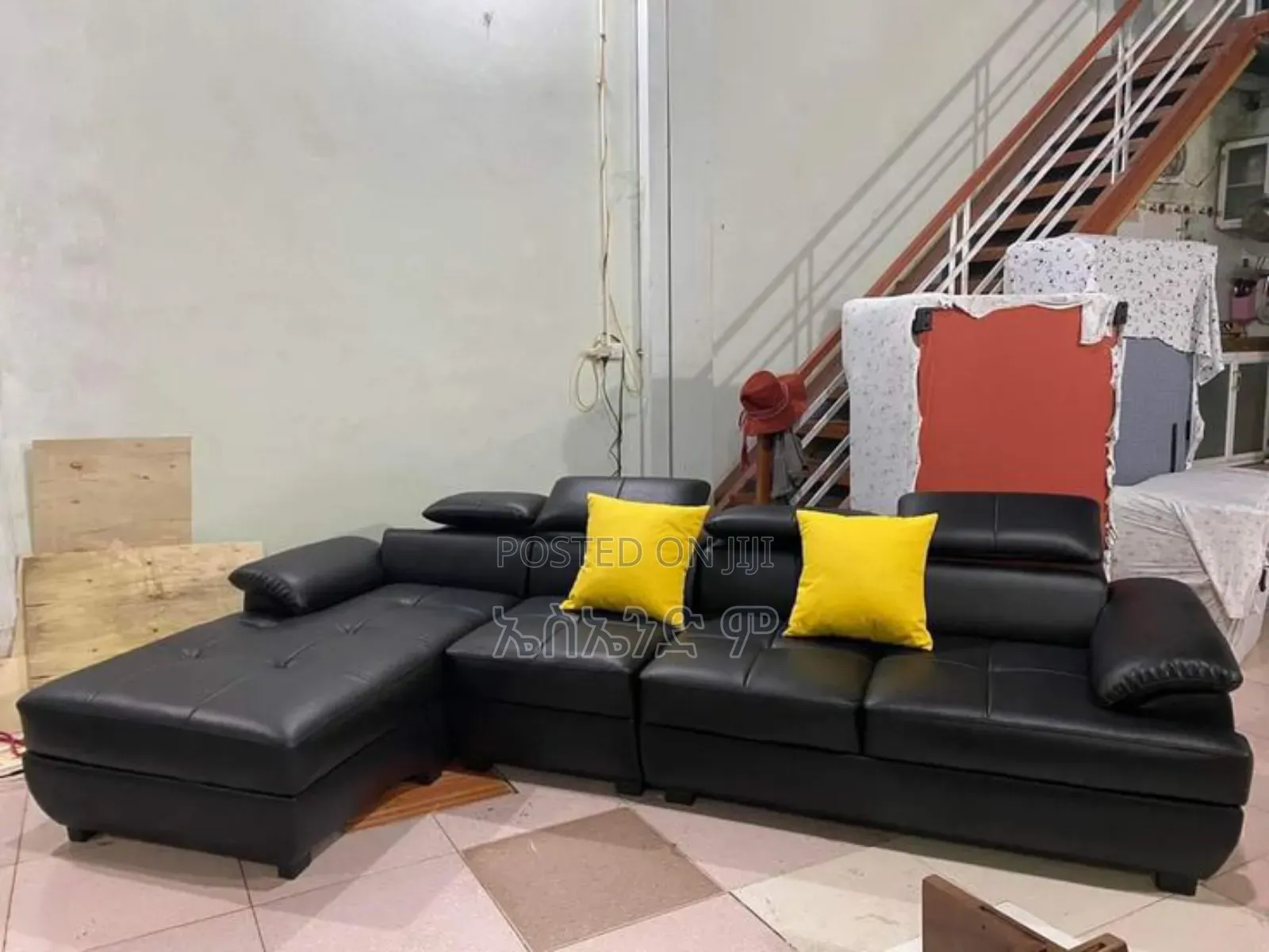 L Shaped Sofa Full Leather