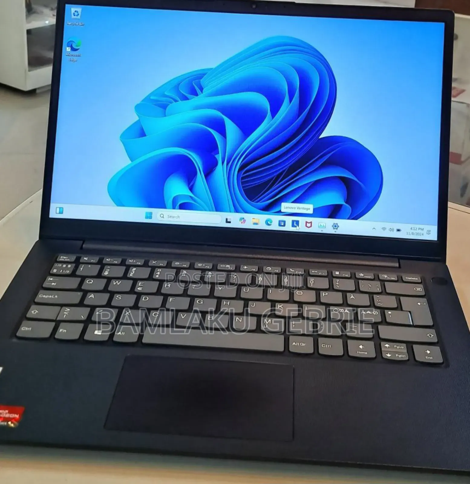 New Laptop Lenovo Ideapad 3 8GB AMD Ryzen 3 SSD 256GB