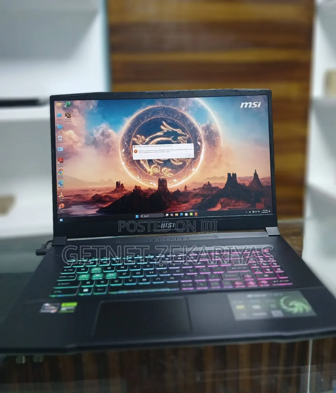 New Laptop MSI 16GB AMD Ryzen 7 SSD 1T
