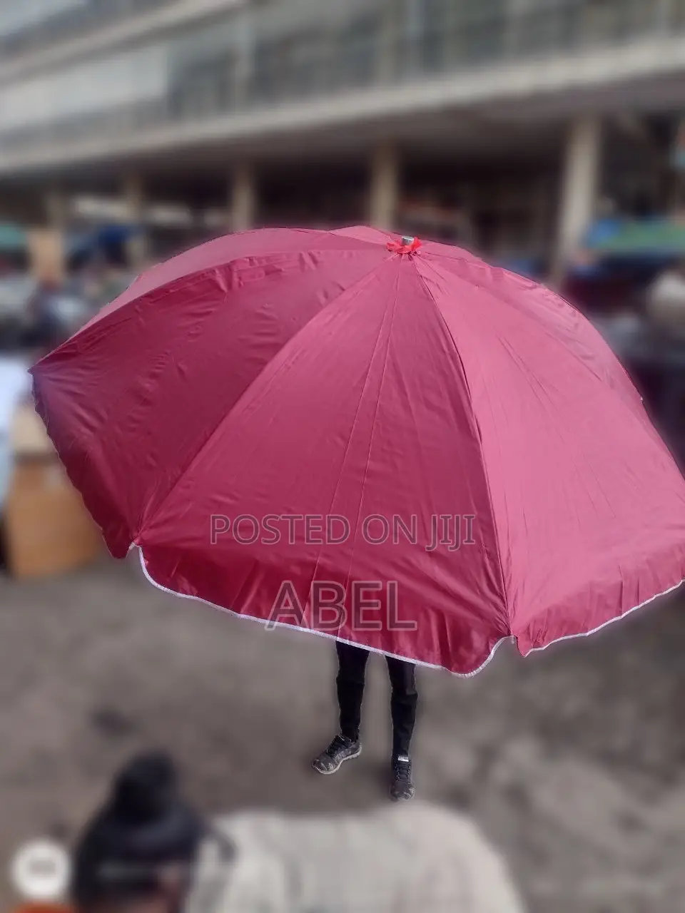 Outside Table Umbrellas./ የጠረቤዛ ጥላዎች