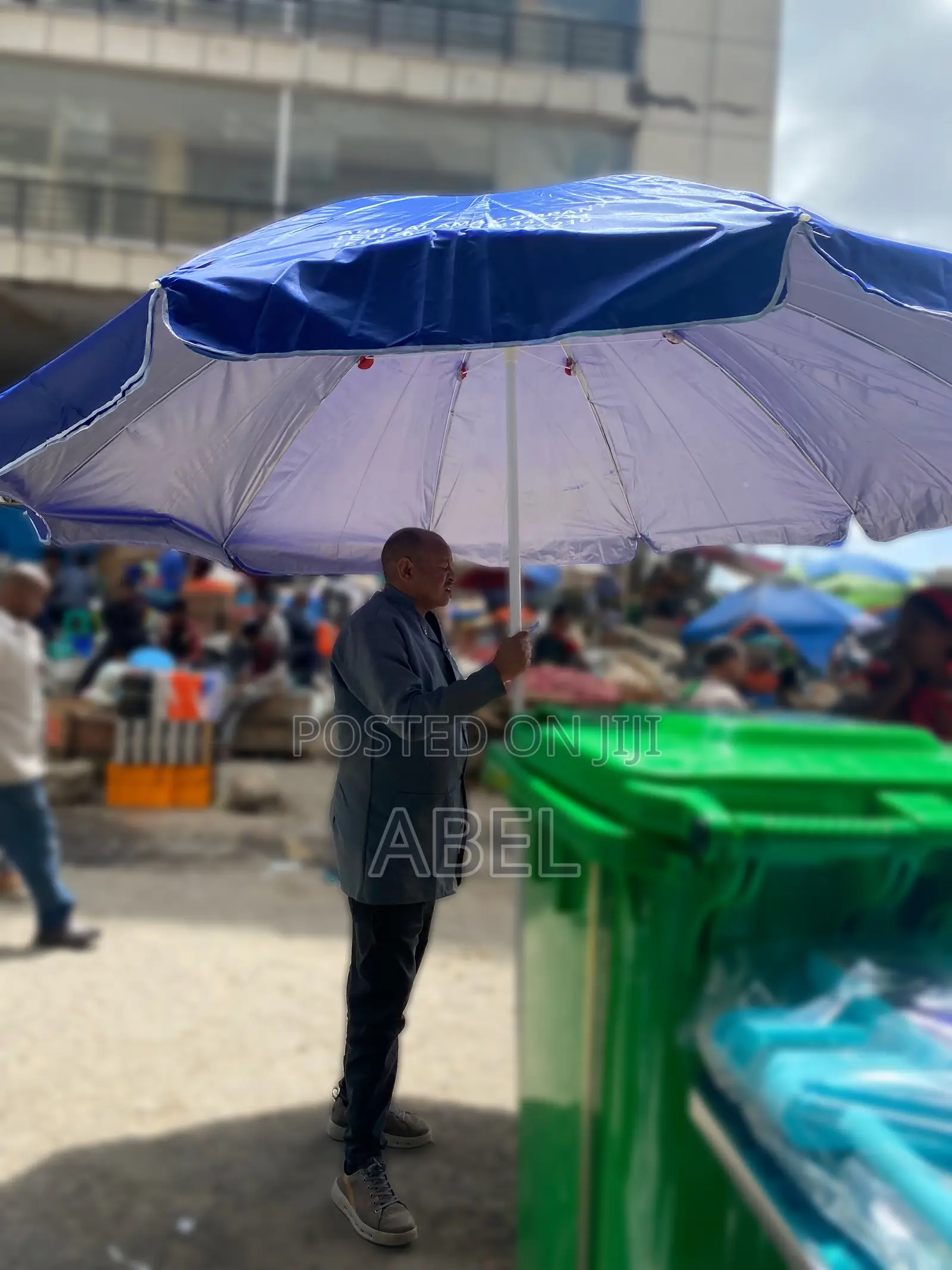 Outside Table Umbrellas./ የጠረቤዛ ጥላዎች