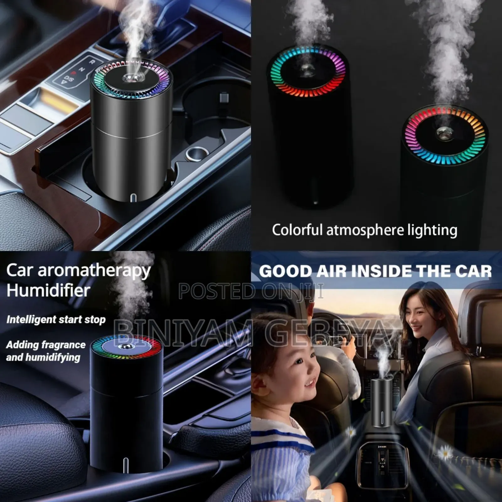 ለቤትና ለመኪና መልካም መዓዛን የሚሰጥgreen Lion Car Home Humidifier