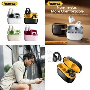 Photo - ኦሪጅናል Porodo Soundtec Ear-Clip Earbudsandroid IOS ላይየሚሰራ