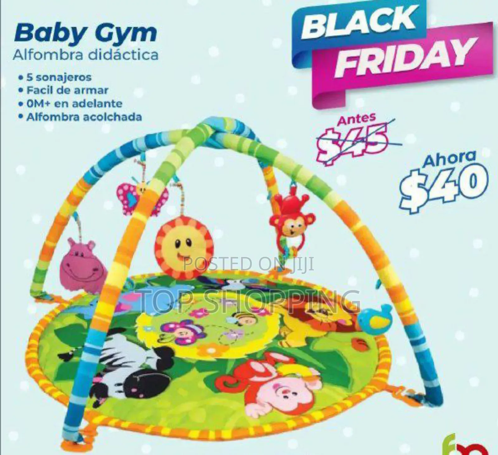 Baby Play Mat,Stimulating Comfortable Play