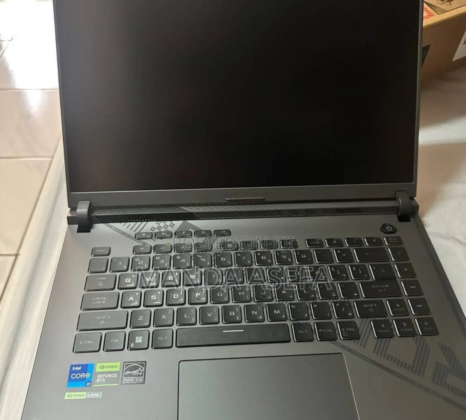 New Laptop Asus ROG Strix G16 G614 16GB Intel Core I7 SSD 1T